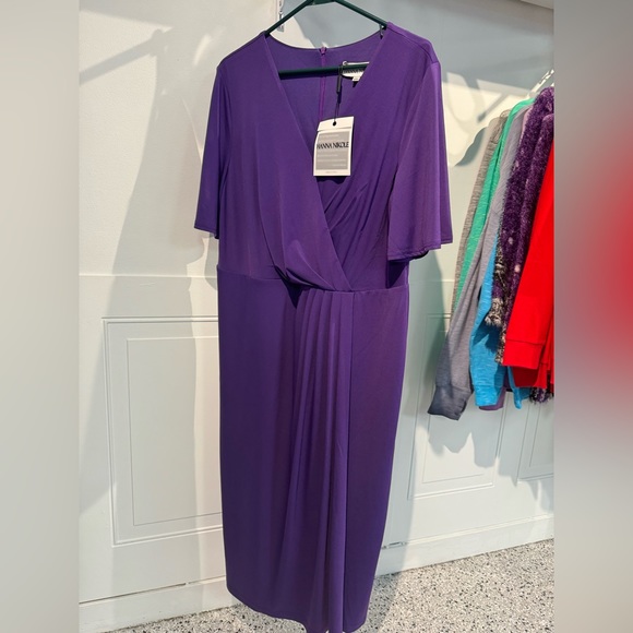 Beautiful Purple Dress Size 16W - Picture 1 of 4